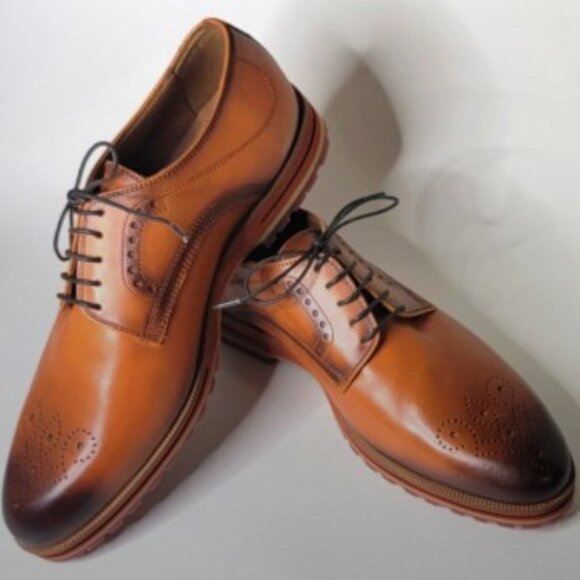Moral Code Mayson Men's Blucher Dress Oxford 10.5 - Picture 8 of 11